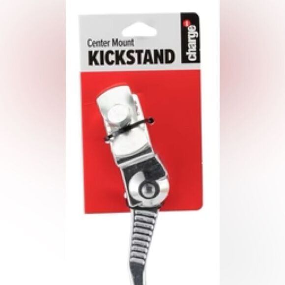 Charge Bikes Silver Center Mount Kickstand for Adult Bikes (Brand New) - Picture 5 of 14